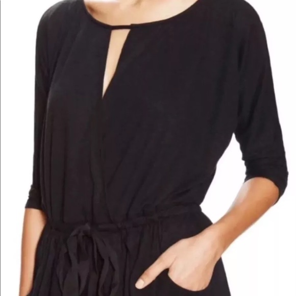 Free People Black Easy Knit Dress Size-M - Picture 4 of 5